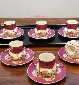 ست فنجان و نعلبکی قهوه خوری