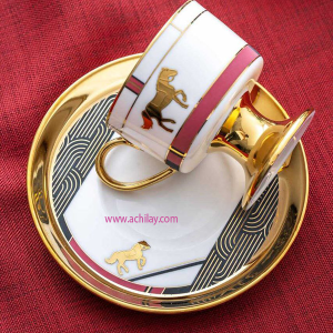 ست قهوه خوری پایه دار لاکچری