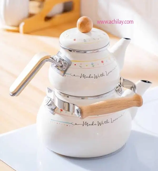 کتری و قوری لعابی آجار ترکیه
