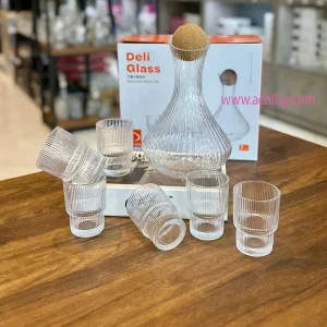 تنگ و نیم لیوان 7 پارچه Deli Glass