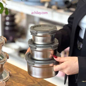 ظرف نگهدارنده غذا استیل Fresh Box